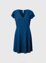 Pepe Jeans patrizia ristikkokaulus mekko naiset valtameri TB00197 - Image 5