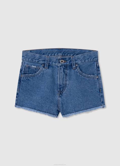 pepe_jeans_patty_tavallisen_mallin_farkkushortsit_tytto_denim_tb001498.jpg Pepe Jeans patty tavallisen mallin farkkushortsit tyttö denim TB001498 - Image 1