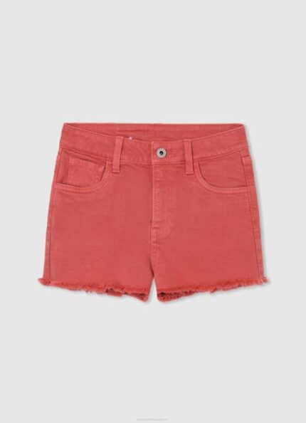 Pepe Jeans patty tavalliset shortsit tyttö studio punainen TB001494