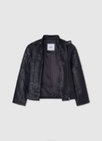 Pepe Jeans pehmustettu olkapyörän takki poika musta TB001571 - Image 3
