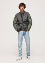 Pepe Jeans pehmustettu untuvatakki miehet pesty mustaksi TB00837 - Image 2