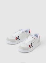 Pepe Jeans pelaaja britt-nahkaiset lenkkarit poika valkoinen TB001525 - Image 3