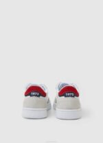 Pepe Jeans pelaaja britt-nahkaiset lenkkarit poika valkoinen TB001525 - Image 4
