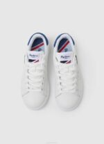 Pepe Jeans pelaajan perusnahkaiset lenkkarit poika valkoinen TB001524 - Image 2