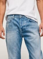 Pepe Jeans penn dropped rise rento istuvuus farkut miehet denim TB00810 - Image 3