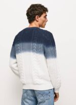 Pepe Jeans Perseo-kaapelineulepaita miehet valkoinen TB00851 - Image 4