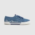 Pepe Jeans perus brady denim lenkkarit naiset tehtaan sininen TB00633