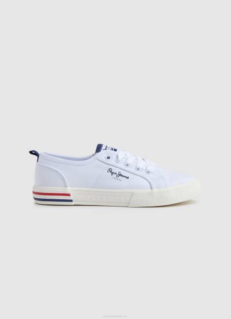 pepe_jeans_perus_brady_lenkkarit_tytto_luonnonvalkoinen_tb001325.jpg Pepe Jeans perus brady-lenkkarit tyttö luonnonvalkoinen TB001325 - Image 1