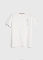 Pepe Jeans pesty ja värjätty puuvillainen t-paita miehet valkoinen TB00942 - Image 5