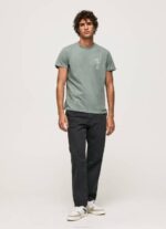 Pepe Jeans pesty ja värjätty puuvillainen t-paita miehet valu TB00925 - Image 2