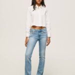 Pepe Jeans piccadilly midrise slim fit farkut naiset denim TB0072