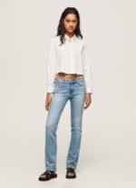 Pepe Jeans piccadilly midrise slim fit farkut naiset denim TB0072