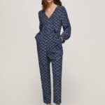 Pepe Jeans pitkä haalari geometrisella printillä naiset multi TB00199