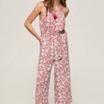 Pepe Jeans pitkä kukkakuvioinen haalari naiset multi TB00169