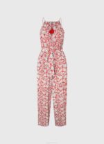 Pepe Jeans pitkä kukkakuvioinen haalari naiset multi TB00169 - Image 5