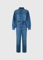 Pepe Jeans pitkä puuvillainen farkkuhaalari naiset denim TB00147 - Image 5