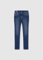 Pepe Jeans pitkä puuvillainen farkkuhaalari tyttö denim TB001363 - Image 4