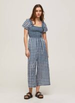 Pepe Jeans pitkä ruudullinen printtihaalari naiset multi TB00185 - Image 2