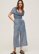 Pepe Jeans pitkä ruudullinen printtihaalari naiset multi TB00185