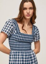 Pepe Jeans pitkä ruudullinen printtihaalari naiset multi TB00185 - Image 3