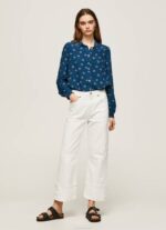 Pepe Jeans pitkähihainen kukkainen paita naiset multi TB00371 - Image 2