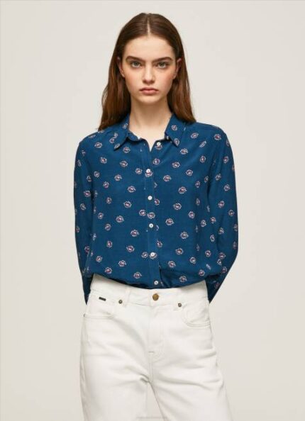 Pepe Jeans pitkähihainen kukkainen paita naiset multi TB00371