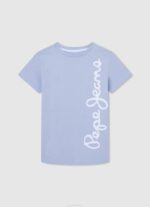 Pepe Jeans pitkähihainen logollinen t-paita edessä poika laivasto TB001630 - Image 5