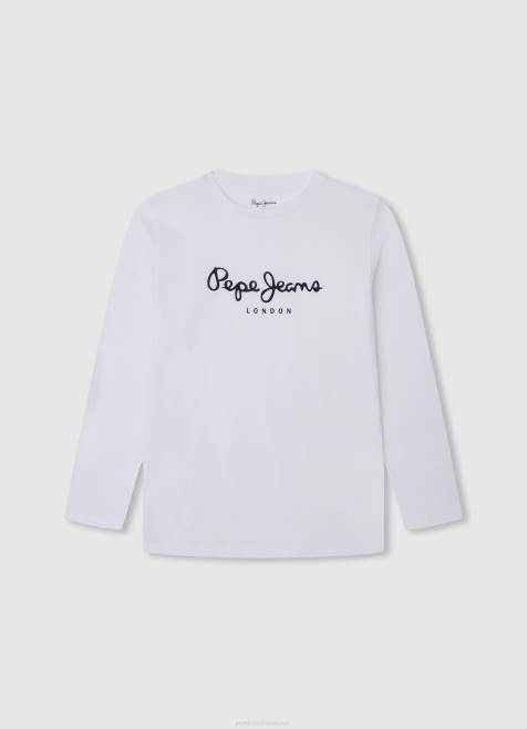 pepe_jeans_pitkahihainen_logollinen_t_paita_edessa_poika_valkoinen_tb001619.jpg Pepe Jeans pitkähihainen logollinen t-paita edessä poika valkoinen TB001619 - Image 1