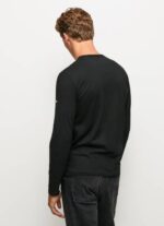 Pepe Jeans pitkähihainen puuvillainen t-paita miehet musta TB001008 - Image 4