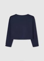 Pepe Jeans pitkähihainen puuvillainen t-paita tyttö dulwich TB001437 - Image 2