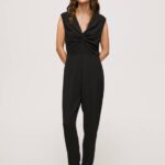 Pepe Jeans pitkät kengät solmituilla yksityiskohdilla naiset musta TB00157