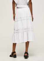 Pepe Jeans pitsitetty hame naiset valkoinen TB00487 - Image 4