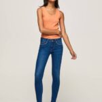 Pepe Jeans pixie midrise skinny fit farkut naiset denim TB0050