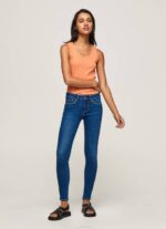 Pepe Jeans pixie midrise skinny fit farkut naiset denim TB0050