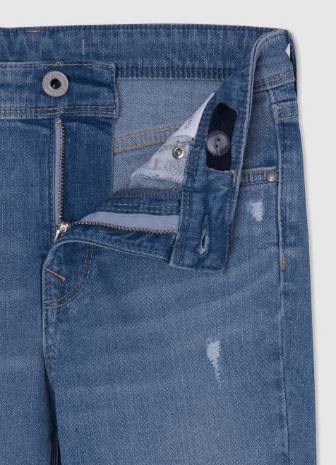 Pepe Jeans pixlette korkeavyötäröiset skinny fit farkut tyttö denim TB001365 - Image 3