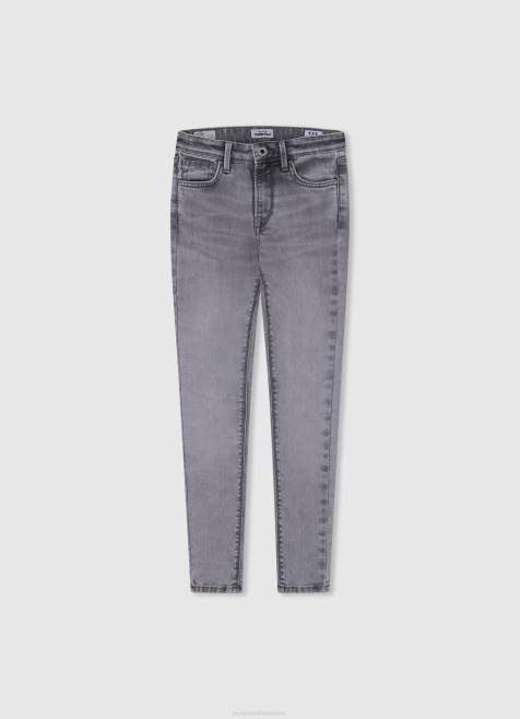 Pepe Jeans pixlette korkeavyötäröiset skinny fit farkut tyttö denim TB001370 - Image 1