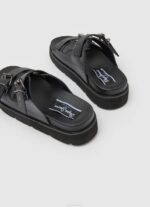 Pepe Jeans pola park tuplasolki sandaalit naiset musta TB00670 - Image 4