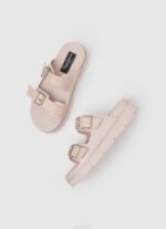 Pepe Jeans pola park tuplasolki sandaalit naiset vaalea pinkki TB00669 - Image 2