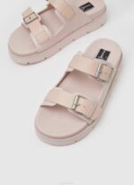Pepe Jeans pola park tuplasolki sandaalit naiset vaalea pinkki TB00669 - Image 3