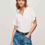Pepe Jeans poolopaita naiset valkoinen TB00397
