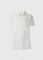Pepe Jeans poolopaita puuvilla pellava miehet luonnonvalkoinen TB001089 - Image 5