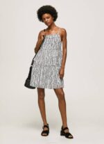 Pepe Jeans Prixton koristeellinen mekko naiset multi TB00159