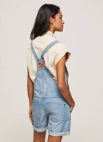Pepe Jeans puuvilla denim lyhyet Dungarees naiset denim TB00175 - Image 4