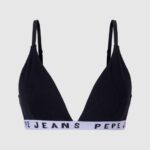 Pepe Jeans puuvilla kolmionmuotoiset rintaliivit naiset musta TB00538