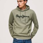 Pepe Jeans puuvillainen huppari miehet valu TB00878