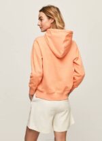 Pepe Jeans puuvillainen huppari naiset persikka TB00282 - Image 4