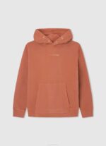 Pepe Jeans puuvillainen hupullinen neule poika kurpitsa appelsiini TB001598