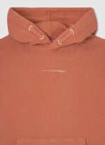 Pepe Jeans puuvillainen hupullinen neule poika kurpitsa appelsiini TB001598 - Image 3