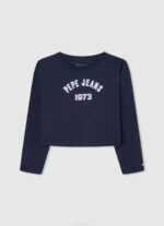 Pepe Jeans puuvillainen off-shoulder t-paita tyttö valkoinen TB001440 - Image 5