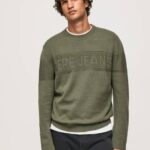 Pepe Jeans puuvillainen pyöreä pääntie jersey miehet valu TB00856